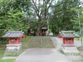 天御中主神社の境内の写真